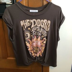 The Doors Daydreamer Crop Tee Large